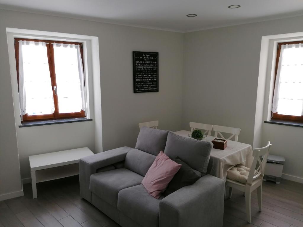 Posezení v ubytování Miragaia Star Apartments