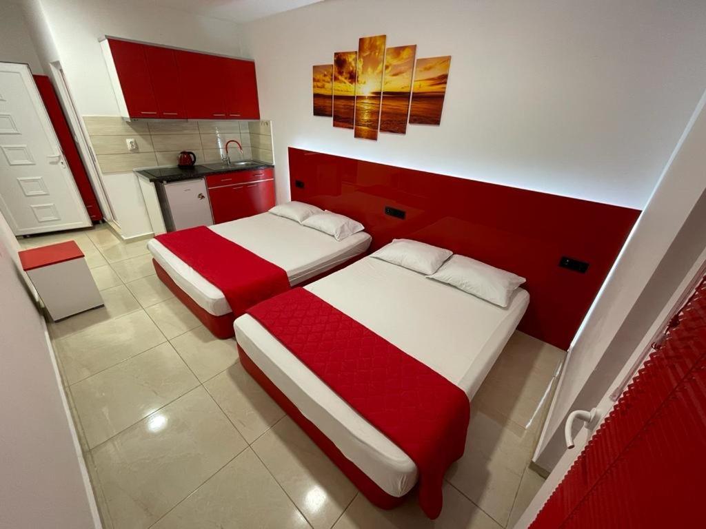 A bed or beds in a room at Royal Palace