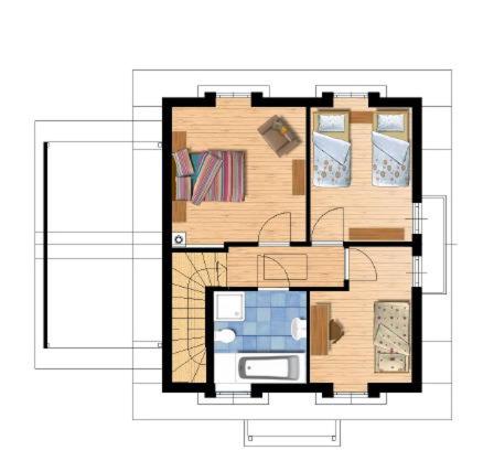 Půdorys ubytování Villapark Lipno Dreams - pet friendly