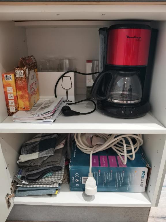 Kuchyň nebo kuchyňský kout v ubytování Appartement Fontargente
