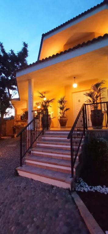 Budova, kde se bed and breakfast nachází