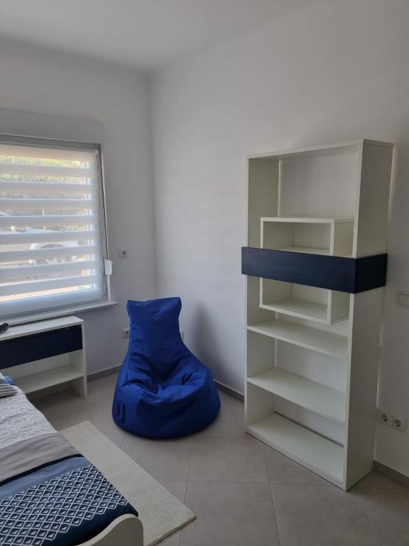 Postel nebo postele na pokoji v ubytování Ferienhaus an der Saar