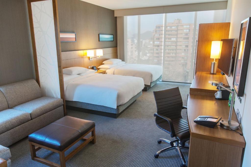 Hyatt Place Santiago/Vitacura - Zimmer Mit Queensize-Betten Und Schlafsofa