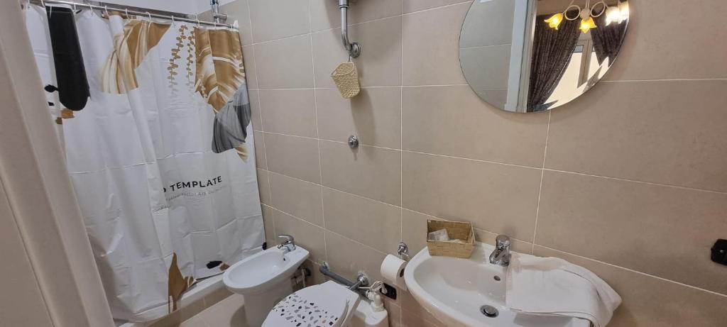 Kúpeľňa v ubytovaní Affittacamere Nilo