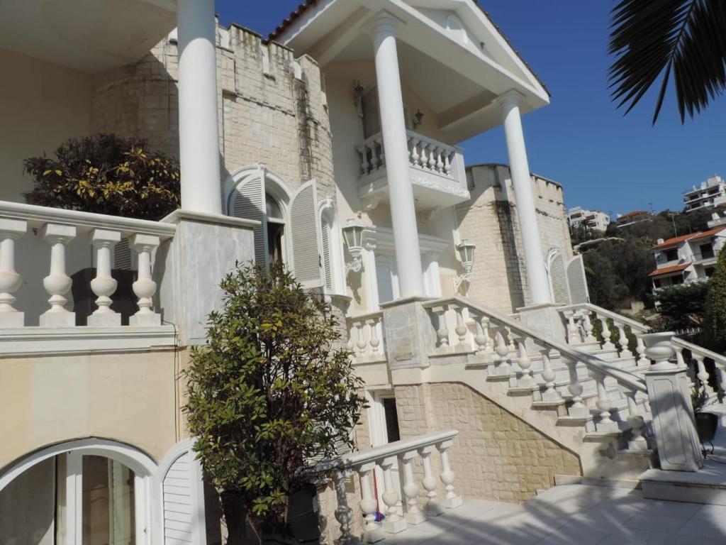 Balkón alebo terasa v ubytovaní Villa Luxury