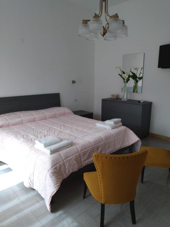 Postel nebo postele na pokoji v ubytování B&b Aloysia