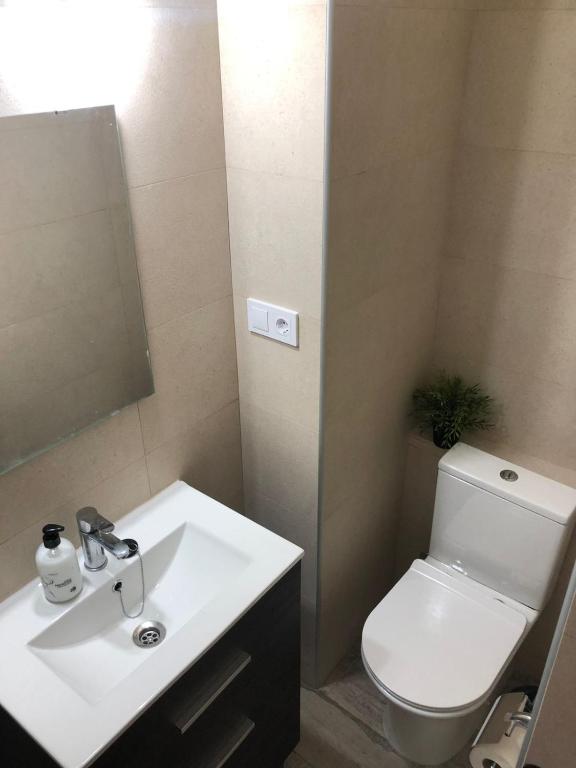 Kúpeľňa v ubytovaní Hércules Benalmádena