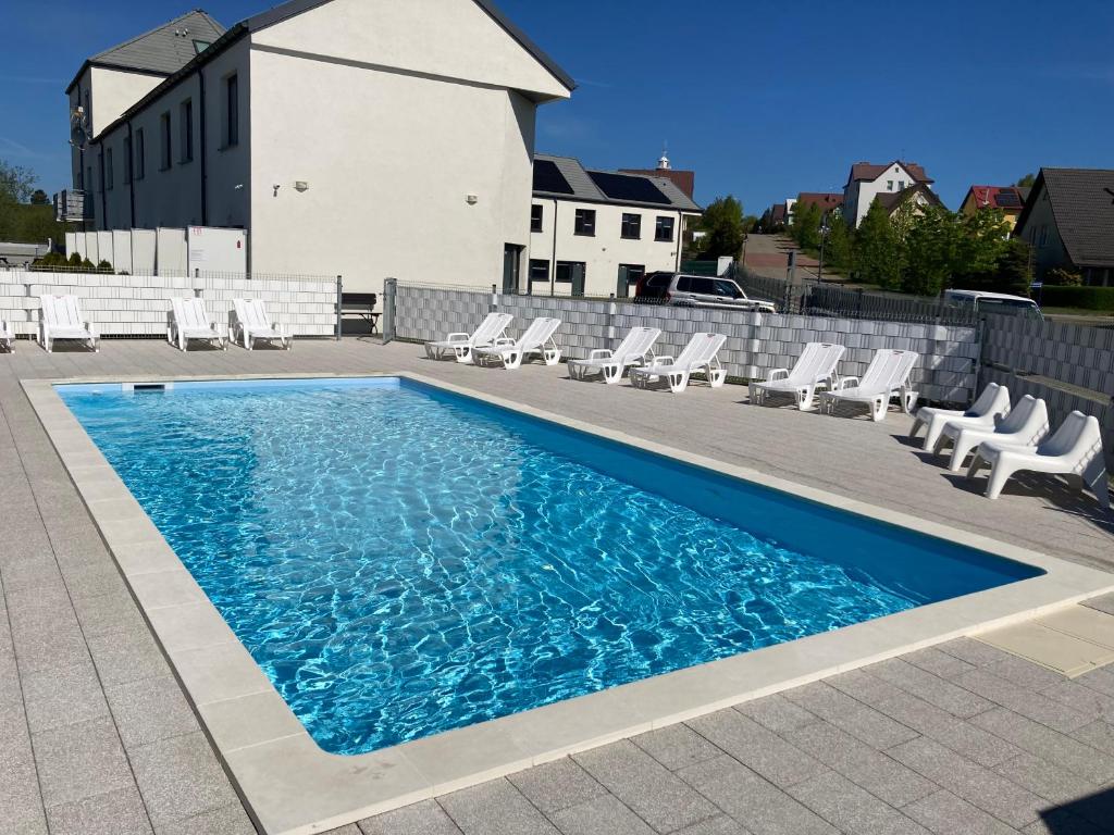 Basen w obiekcie Sofia Dwupoziomowe Apartamenty lub w pobliżu