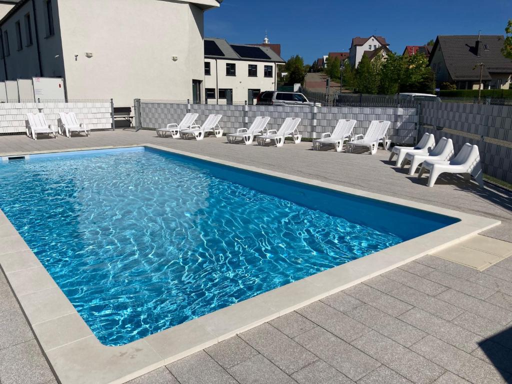 Basen w obiekcie Sofia Dwupoziomowe Apartamenty lub w pobliżu