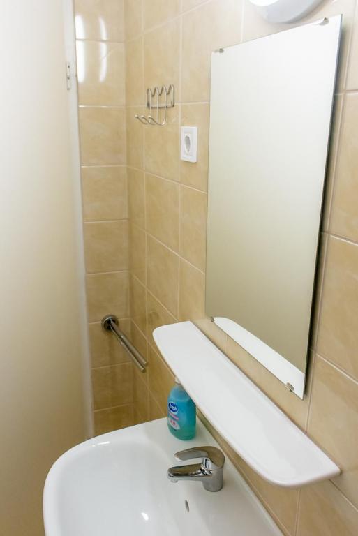 Kúpeľňa v ubytovaní Wesselényi Strand apartmanok