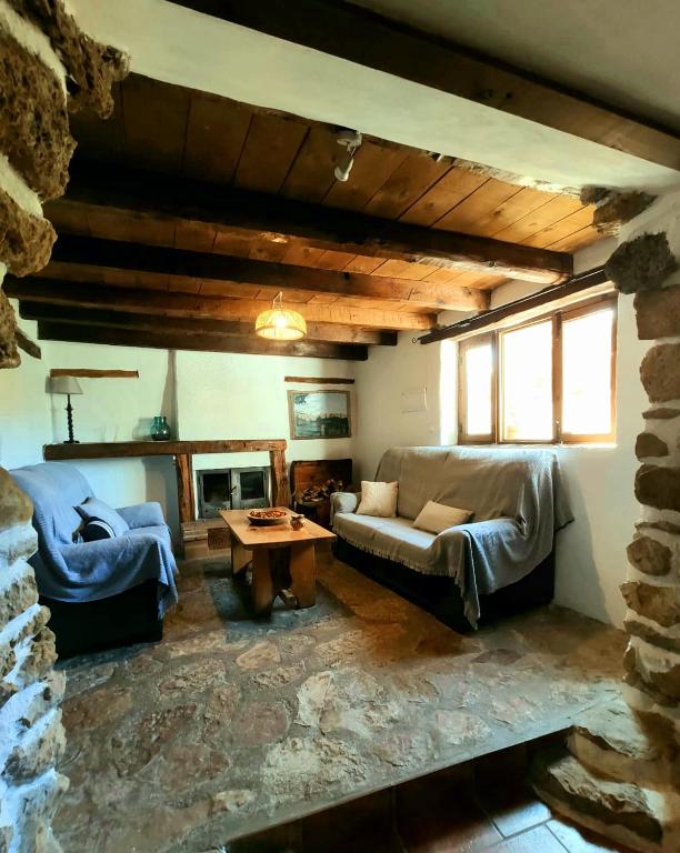 Posezení v ubytování Casa los chaparrales