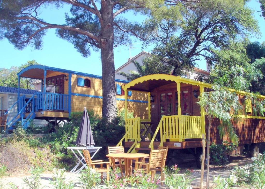 Zahrada ubytování Camping de la Treille