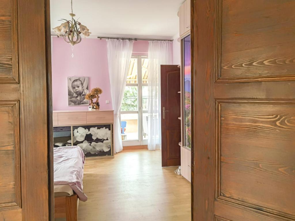 Posteľ alebo postele v izbe v ubytovaní Apartament Mazurek