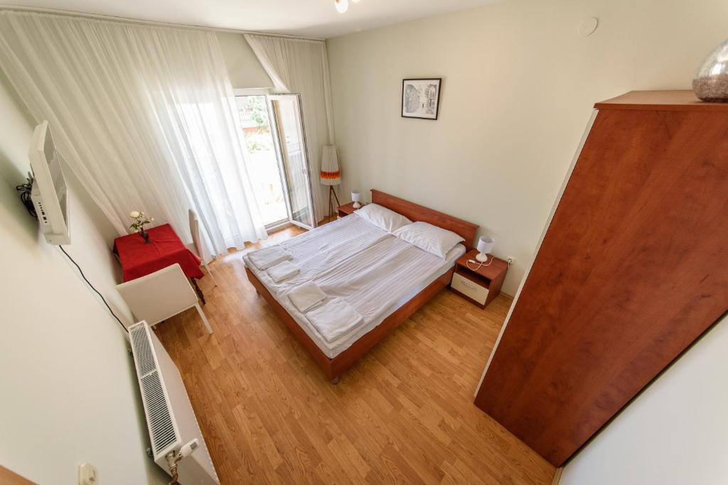 Posteľ alebo postele v izbe v ubytovaní Šoda