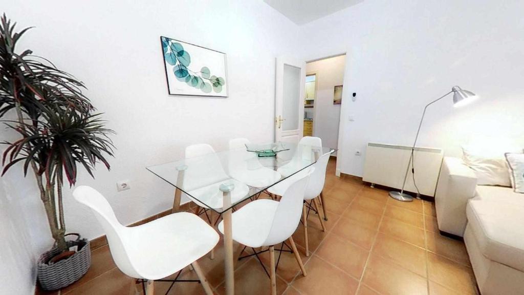 Część wypoczynkowa w obiekcie Coqueto y práctico apartamento en pueblo de Zahara