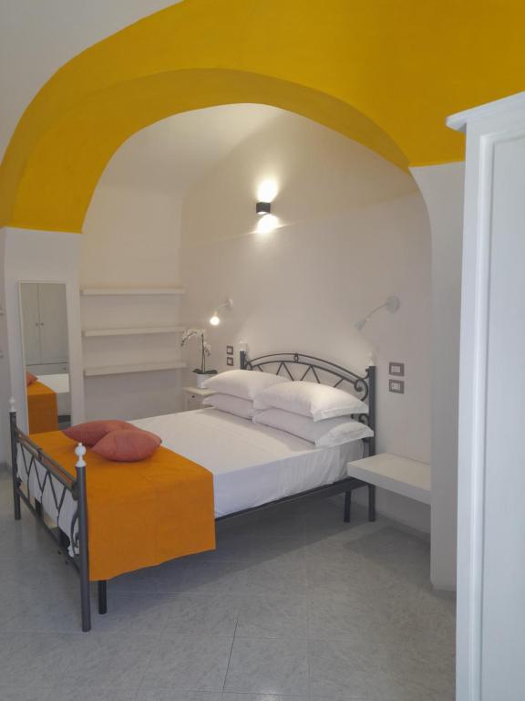 Posteľ alebo postele v izbe v ubytovaní Mezza Torre B&B
