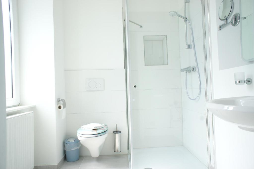 Koupelna v ubytování Hotel Böke Rheinfelden