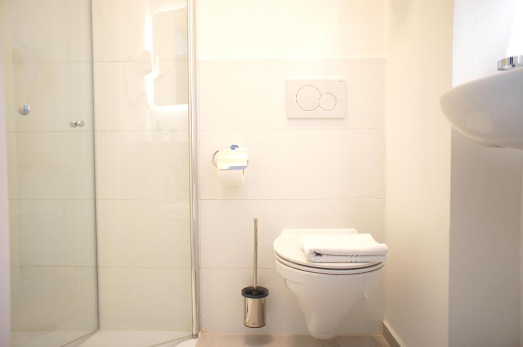 Koupelna v ubytování Hotel Böke Rheinfelden