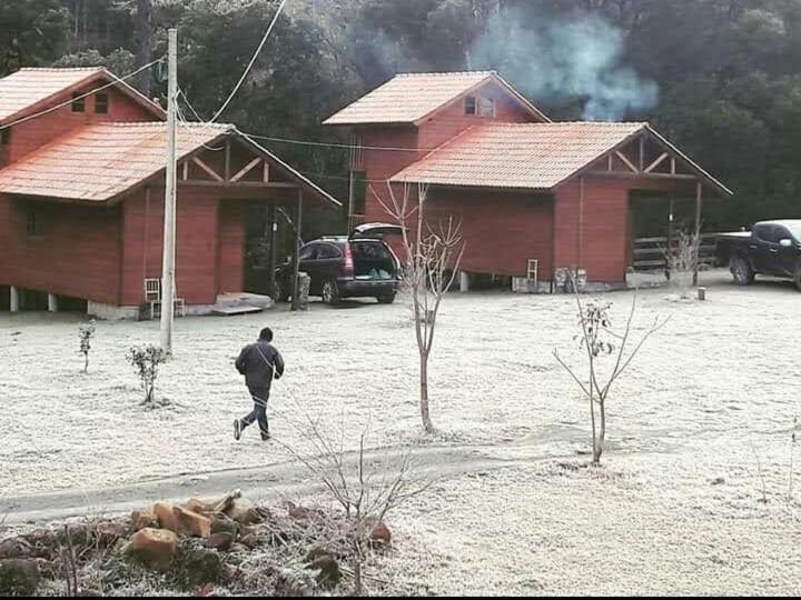 Bygningen som feriehuset ligger i