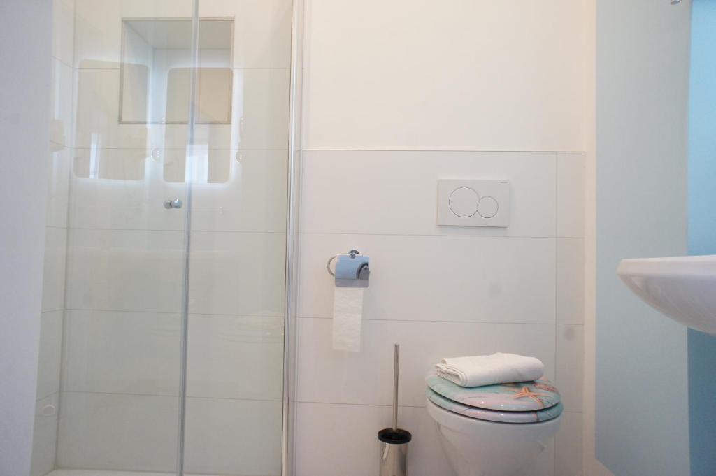 Koupelna v ubytování Hotel Böke Rheinfelden