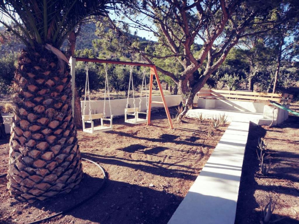 Zahrada ubytování Studios Crete