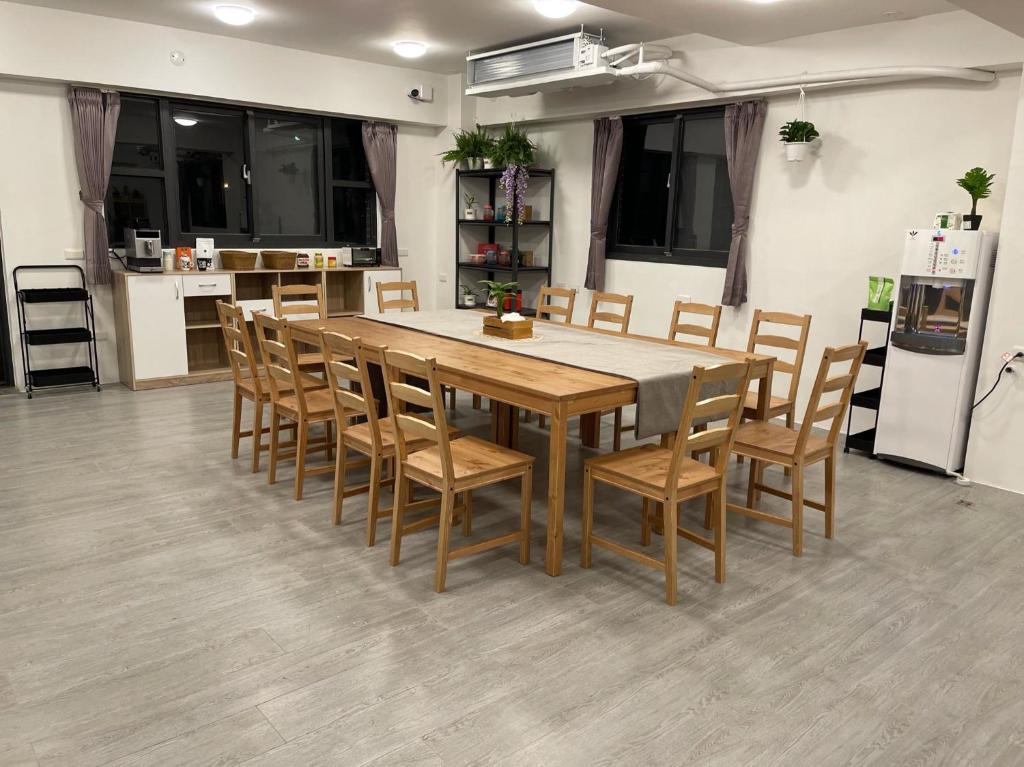 Kuchyň nebo kuchyňský kout v ubytování Dandelion Manor