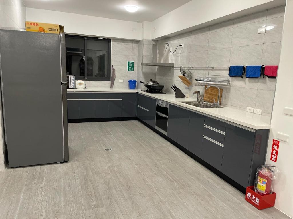 Kuchyň nebo kuchyňský kout v ubytování Dandelion Manor