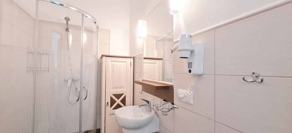 Kúpeľňa v ubytovaní Apartamenty Sasinówka