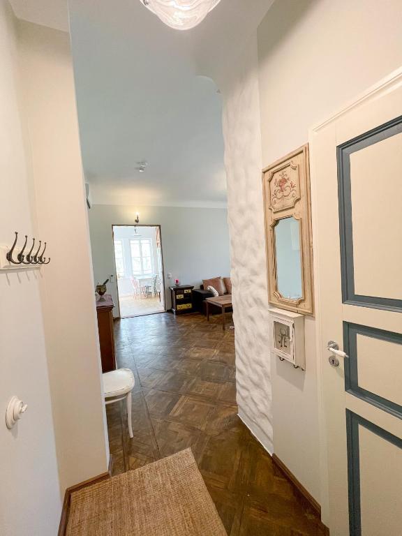 Postel nebo postele na pokoji v ubytování Spacious Supeluse Apartment
