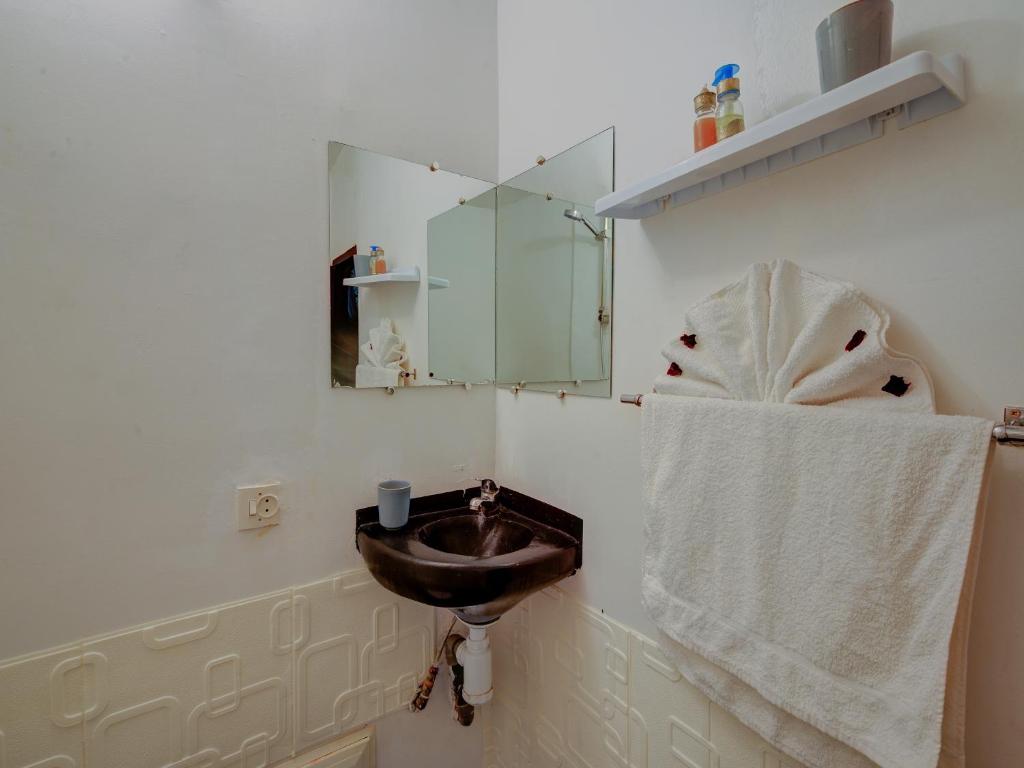 Koupelna v ubytování Riad Lazorde De Marrakech