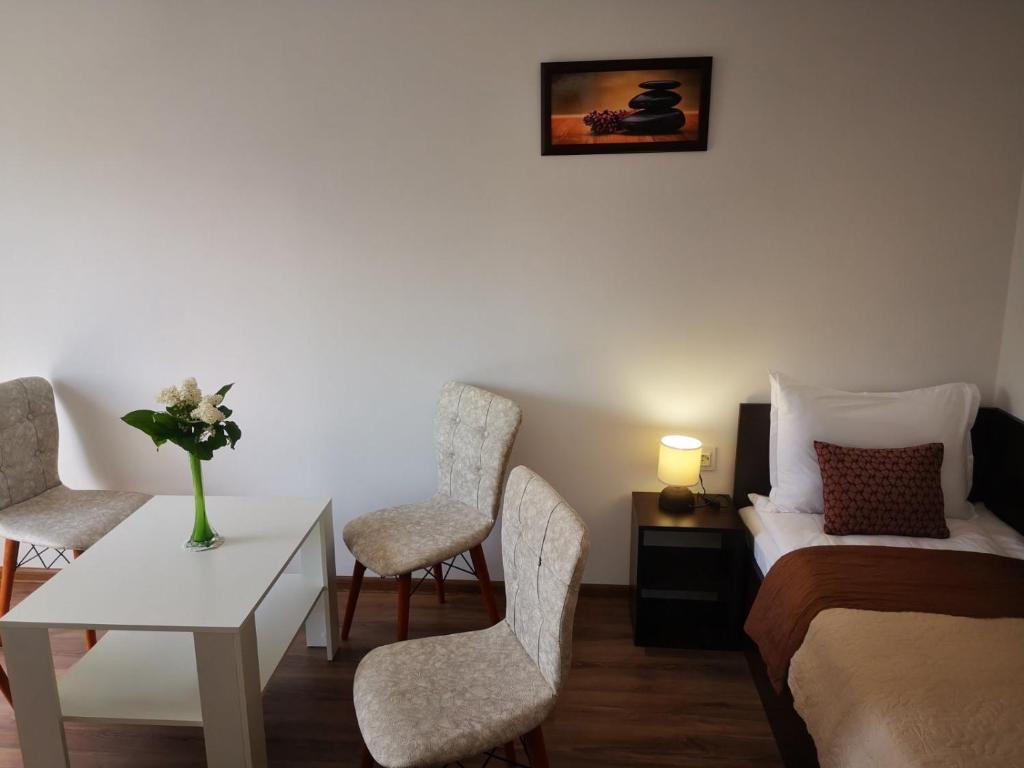 Postel nebo postele na pokoji v ubytování Saint Maria Guest House