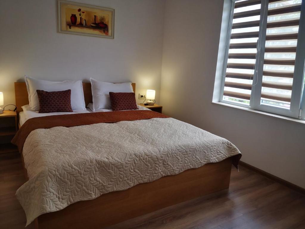 Postel nebo postele na pokoji v ubytování Saint Maria Guest House