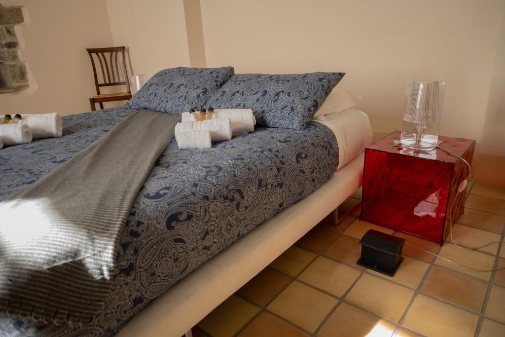 Postel nebo postele na pokoji v ubytování Ercole