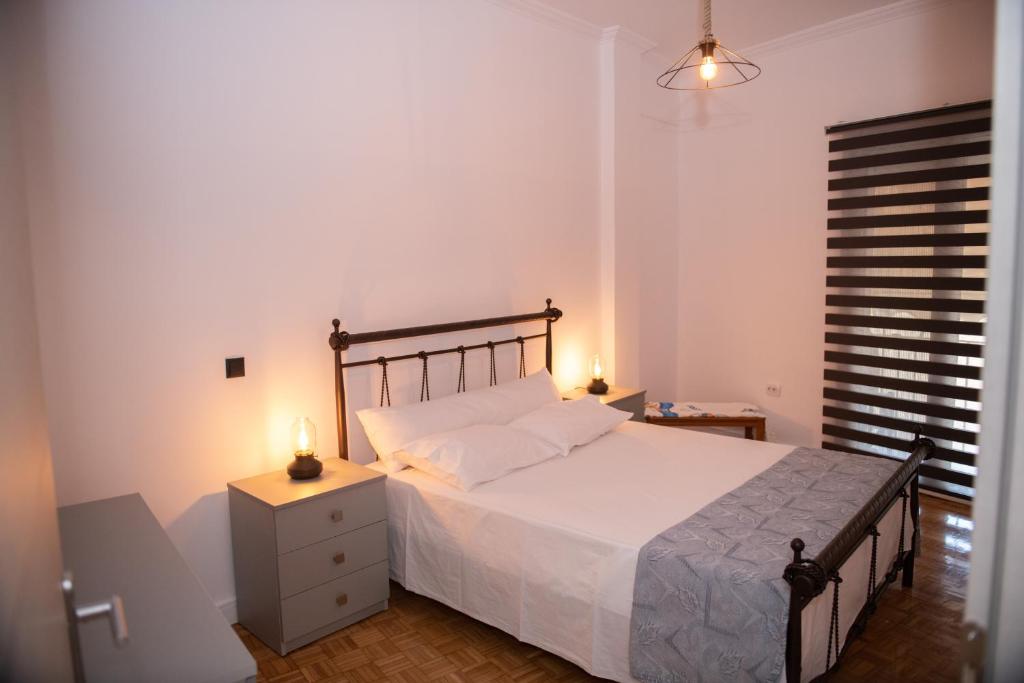 Postel nebo postele na pokoji v ubytování Sophia’s place