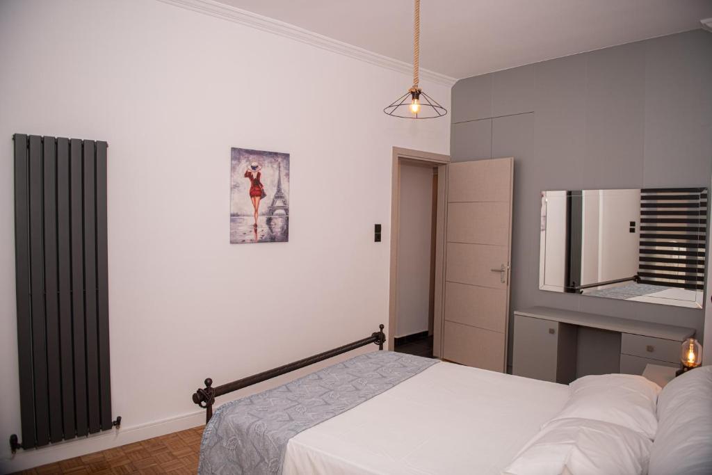 Postel nebo postele na pokoji v ubytování Sophia’s place