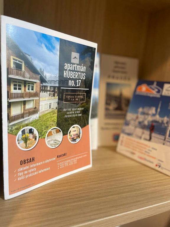 Certifikát, hodnocení, plakát nebo jiný dokument vystavený v ubytování Apartmán Hubertus No. 17