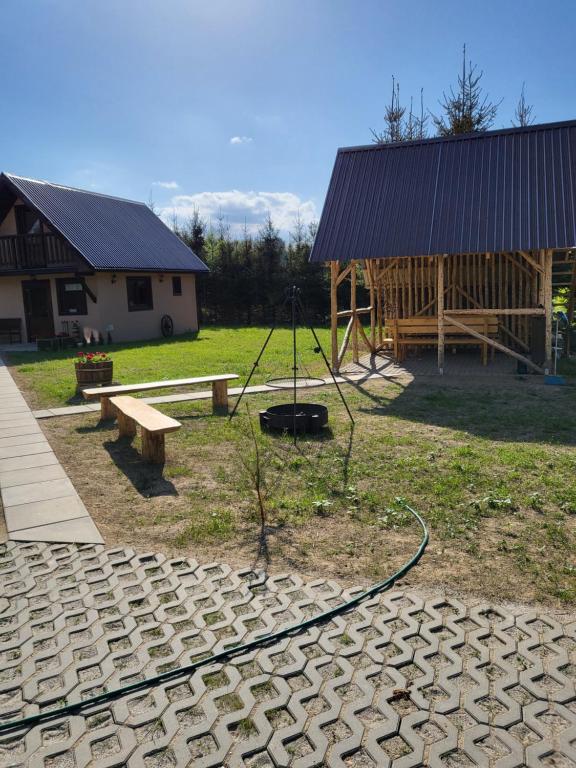 Herní místnost nebo prostor pro děti v ubytování Świerkowy Zakatek