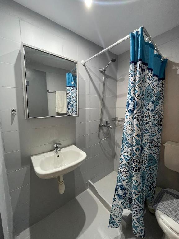 Koupelna v ubytování Sidari Vibes Aparthotel