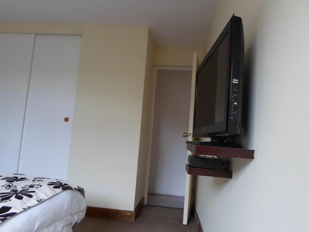 Postel nebo postele na pokoji v ubytování Nautel