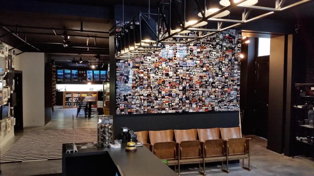 Posezení v ubytování Zoom Hotel