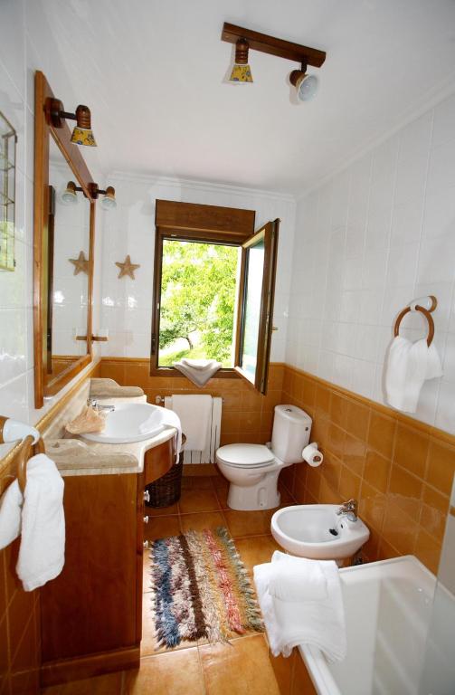 Koupelna v ubytování Vivienda Vacacional Supereda