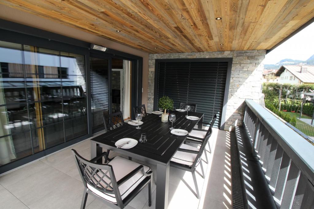 Balkón alebo terasa v ubytovaní Bergliebe by Apartment Managers