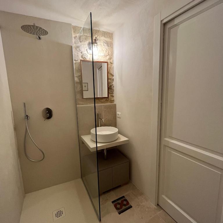 Koupelna v ubytování B&B Scicli La Casuzza