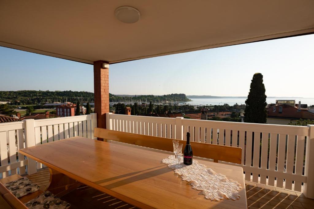Balkon oz. terasa v nastanitvi Adriatic Bay Apartments