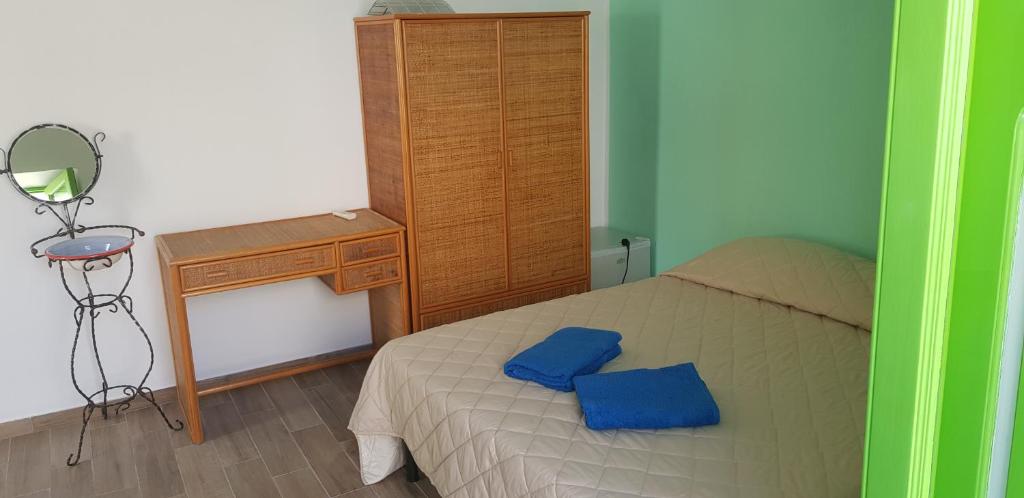 Postel nebo postele na pokoji v ubytování Da Luciano
