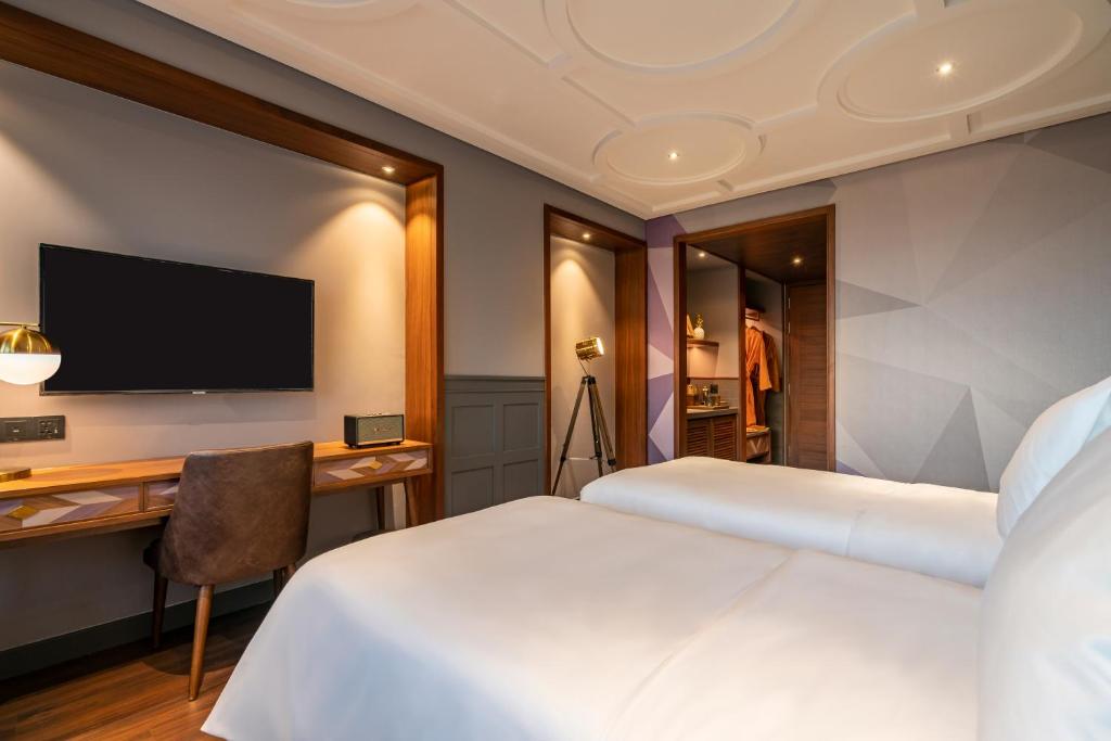 Phòng Premium Deluxe 2 Giường Đơn