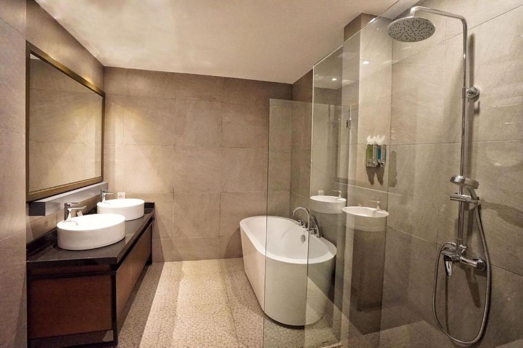 Koupelna v ubytování Bedrock Hotel Ipoh