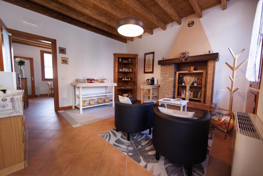 Postel nebo postele na pokoji v ubytování Manfredi B&B