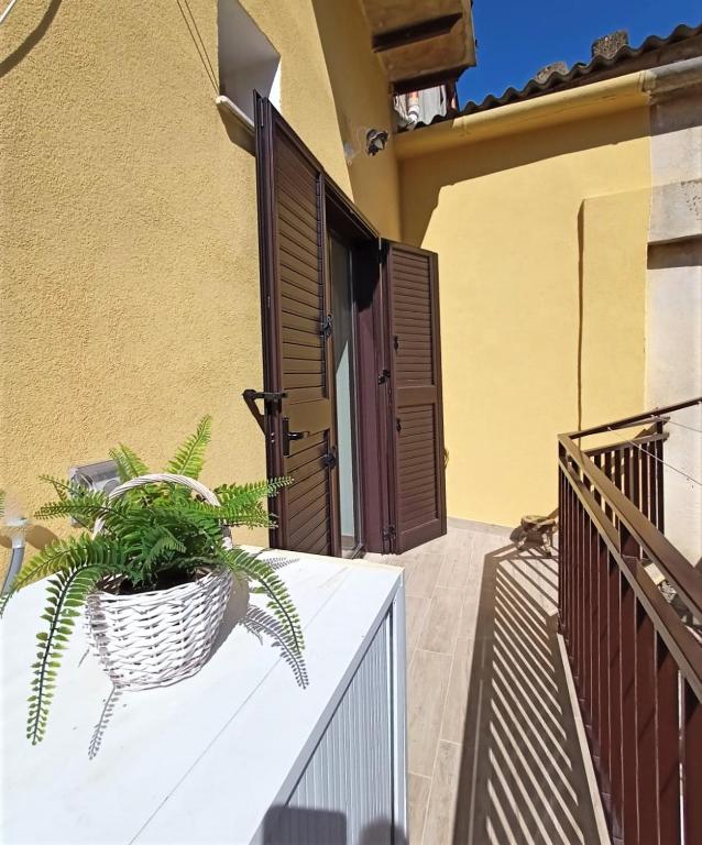 A balcony or terrace at L'antico borgo