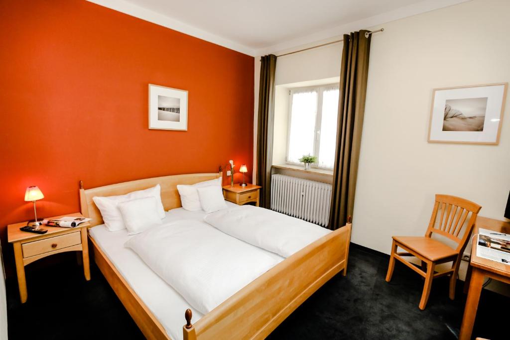 Postel nebo postele na pokoji v ubytování Das Hotel by Ferber